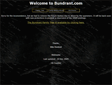Tablet Screenshot of bundrant.com
